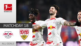 Szoboszlai Brace Decides Game | Leipzig - VfB Stuttgart 2-1 | Highlights | MD 18 – Bundesliga 22/23