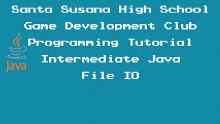 Programming Tutorial 33 - Intermediate Java - 7 - File IO