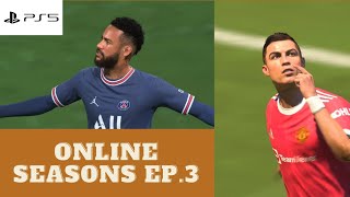 FIFA 22 PS5 live - online seasons gameplay ep.3