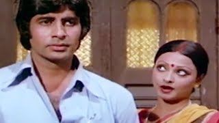 Amitabh Bachchan doubts on Rekha | Do Anjaane | Bollywood Scene 13/31