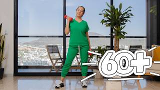 Haz este ejercicio con pesas si tienes más de 60 años | Ejercicios para Adultos Mayores