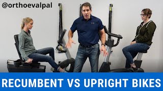 Recumbent vs Upright Stationary Bikes (Pro's & Con's)