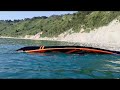 rolling with my new joker kayak adriatic sea