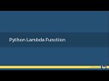 14 - Python Basic Concepts | Python Lambda Function | In Malayalam, മലയാളം
