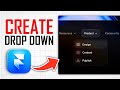 How To Create Drop Down Menu In Framer (Full Guide)