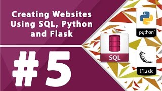 Creating Websites Using SQL, Python and Flask - Part 5 by Millionlights