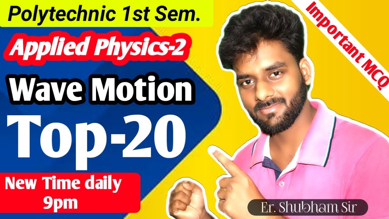 Applied Physics-2|Bihar Polytechnic 1st Semester Group-B Applied ...