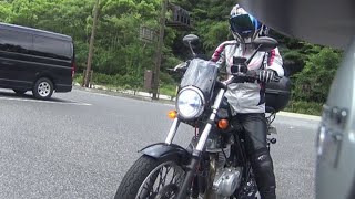 【グラストラッカー】で山道往復ツーリング日記☆山口県防府市大平山☆出遅れライダーZAWAKO