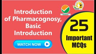 INTRODUCTION OF PHARMACOGNOSY, BASIC INTRODUCTION