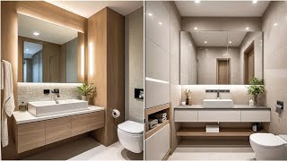 100 Small Bathroom Design Ideas 2024 Modern Bathroom Tiles Ideas | Bathroom Washbasin Cabinet Design