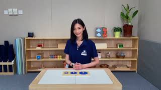 Montessori Materials: Three Shape Puzzle