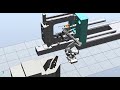 abb robotstudio 7th axis robot ladle pouring simulation on die cast machine