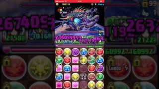 【パズドラ】無限回廊チャレンジ エイルで初見クリア！