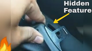 The Car Seatbelt hidden feature|Rear seat belt mounting feature|Hidden feature and smart feature 🔥🔥🔥