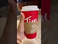 Tim Hortons Coffee review #shorts #ashortaday