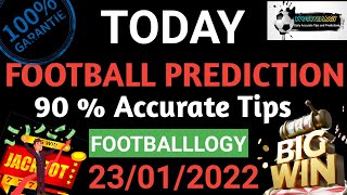 Football Predictions Today 23/01/2022 | Soccer Prediction |Betting Strategy #freepicks #bettingtips