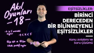 Ozan Alper ile Matematik: Birinci Dereceden Bir Bilinmeyenli Eşitsizlikler, Lightboard ile Ders #18