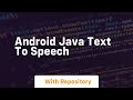 android java text to speech