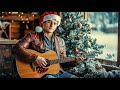 1 hour american country christmas playlist 🎄 cozy holiday acoustic guitar country christmas vibes