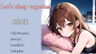 Sleeping with your loving girlfriend - ASMR