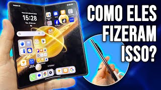 Celular dobrável MAIS FINO DO MUNDO e ÓTIMA BATERIA! Honor Magic V3 no Brasil [HANDS-ON]