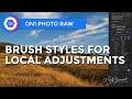 Brush Styles For Local Adjustments In ON1 Photo RAW