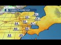 Metro Detroit Forecast: Warmer tomorrow and headed back to the 90s