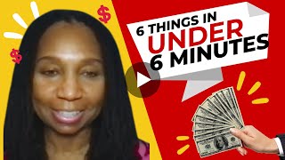 Six Things In Under 6 Minutes: That Will Turn Your Mind Into A Money Magnet| AngelaYETV