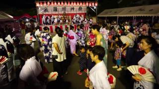 金羅明神大祭2016・馬木踊り