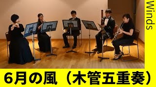 Vent de juin for Woodwind Quintet - Comp. by KATO Daiki (2011/2015)