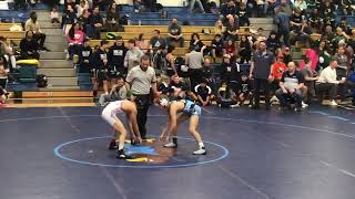 David Ridenour Glenelg Wrestling County Semi Finals 2020