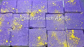 Different Textures • Crunchy Crispy Chalk Blocks • Mica Powder • Satisfying • ASMR • Powderplay