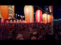 4k tsukiji bon odori tsukiji hongwanji summer bon odori festival 2023 tokyo japan