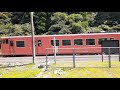 山陰本線、居組駅　鳥取県へ