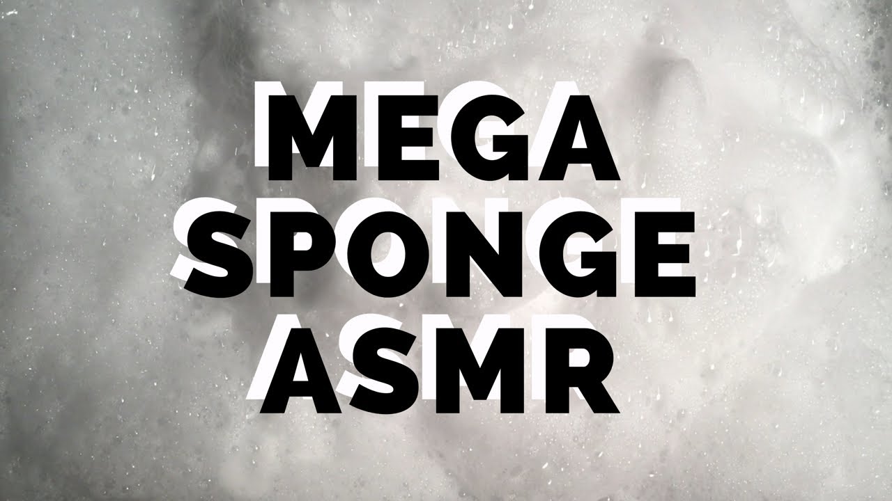 Sponge Asmr Water Sounds Soapy Squeezing Youtube