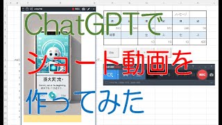 Youtubeショート動画の作り方 ChatGPTで台本と画像を作成 #Shorts