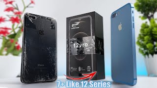 How to restore iPhone 7 plus cracked and turn into iPhone 12 Series With Awesome DIY Housing