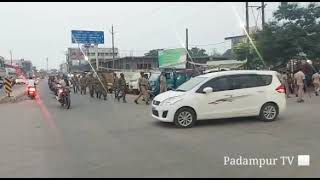 #Padampur Police ra Flag March #NAC Election pae