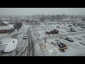 01 19 2025 lansdale pa areal and ground footage of winter storm