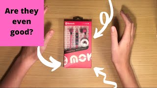 Moki Freestyle Bluetooth Earphones Unboxing \u0026 Review