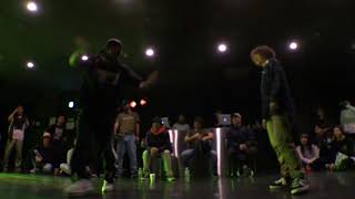 Atsuki vs MAiKA @ GALAPAGOS FREE STYLE 1on1 BATTLE 2017: BEST16