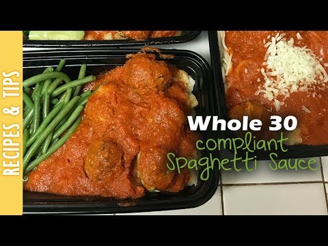 Whole 30 Compliant Spaghetti Sauce Recipe -The290ss Whole 30 Compliant Spaghetti Sauce Recipe -The290ss