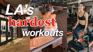 I Tried Every Fitness Studio (so you don’t have to) | Barry’s, SoulCycle, Rumble & more!
