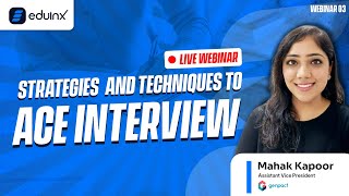 Genpact AVP Mahak Kapoor Reveals Secrets to ACE ANY Interview! #interview #careersuccess #technology