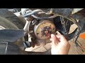 I remove the scooter flywheel without impact wrench or any special tools (Magnet Rotor part)