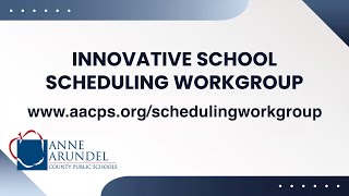 Innovative School Scheduling