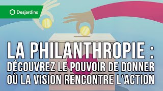 La philanthropie Découvrez le pouvoir de donner où la vision rencontre l'action