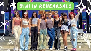 BINI in Rehearsals | BINI VIDEOS