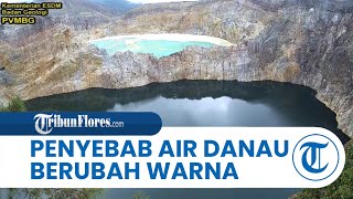 Badan Geologi Kementerian ESDM Ungkap Penyebab Air Danau Kelimutu Ende Berubah Warna