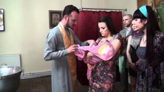 Amelia's christening, крестины Амелии